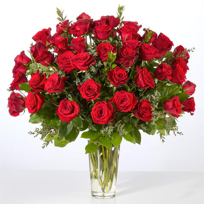 Forever Yours Fifty Stem Red Rose Bouquet – C IMONDI & SON FLORIST & GREENHOUSE, Pawtucket RI