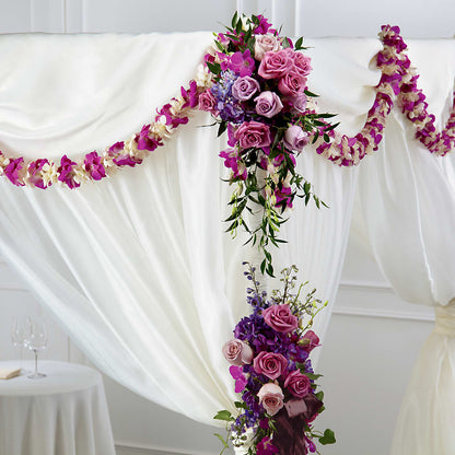 Color & Light Chuppah Decor – C IMONDI & SON FLORIST & GREENHOUSE, Pawtucket RI