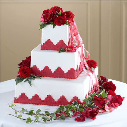 Forever Happiness Cake Decor – C IMONDI & SON FLORIST & GREENHOUSE, Pawtucket RI