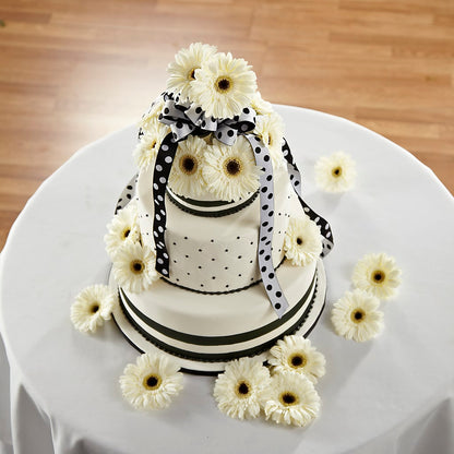 Simple Sophistication Cake Décor – C IMONDI & SON FLORIST & GREENHOUSE, Pawtucket RI